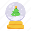 tree globe, snow globe, xmas globe, winter globe, christmas globe 