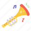 cornet, trumpet, musical instrument, trumpet music, musical horn 