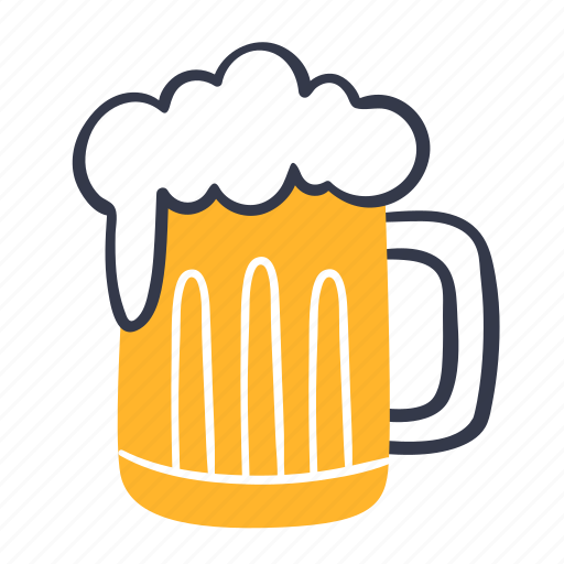 Beer, drink, jar, beverage, glass, alcohol icon - Download on Iconfinder