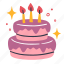 birthday, cake, candles, celebration, surprise, desire 
