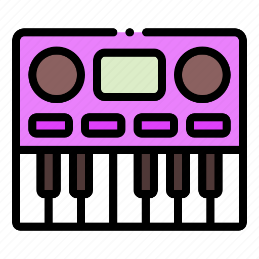 Electronic, keyboard, music, synthesizer icon - Download on Iconfinder