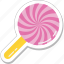candy, confectionery, lollipop, sweet, swirl lollipop 