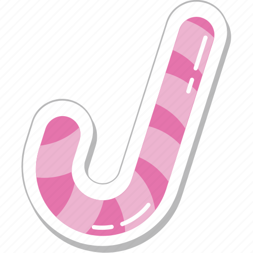 Candy cane, candy stick, christmas, peppermint candy, sweet icon - Download on Iconfinder