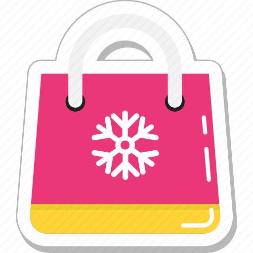 Christmas shopping, shopper bag, shopping, shopping bag, tote bag icon - Download on Iconfinder