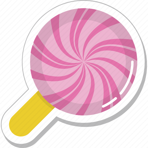 Candy, confectionery, lollipop, sweet snack, swirl lollipop icon - Download on Iconfinder