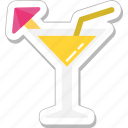cocktail, drink, glass, margarita, martini