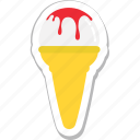cone, ice cone, ice cream, snow cone, sweet