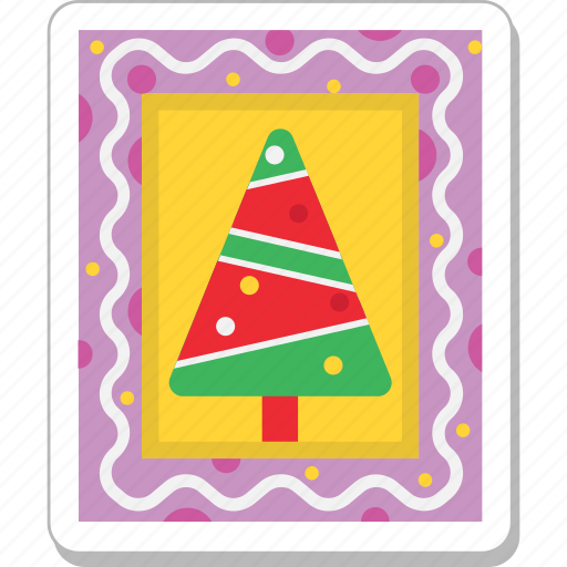 Christmas photo, fir tree, frame, photo, pine tree icon - Download on Iconfinder