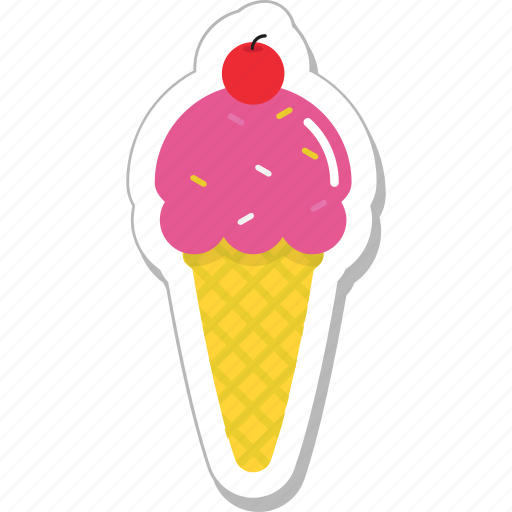 Cone, ice cone, ice cream, snow cone, sweet icon - Download on Iconfinder