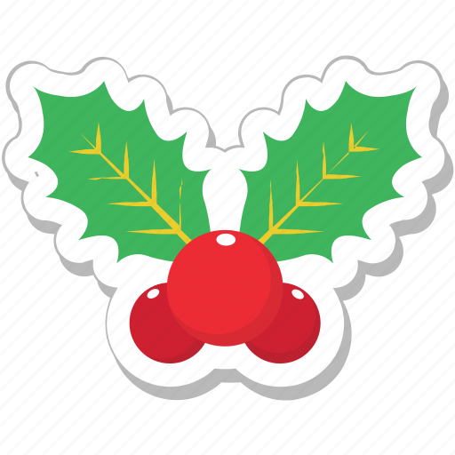 Christmas, decorations, leaves, mistletoe, xmas icon - Download on Iconfinder