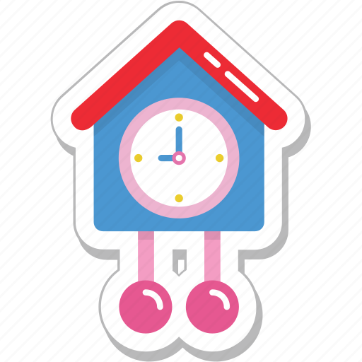 Clock, cuckoo clock, grandfather clock, old clock, pendulum clock icon - Download on Iconfinder