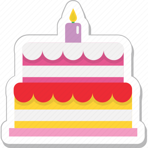 Birthday cake, cake, celebration, christmas cake, food icon - Download on Iconfinder