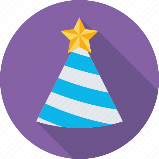 Birthday, birthday cap, cone hat, party, party cap icon - Download on Iconfinder