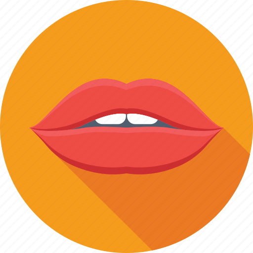 Grooming, kiss, lips, lipstick, smiling icon - Download on Iconfinder