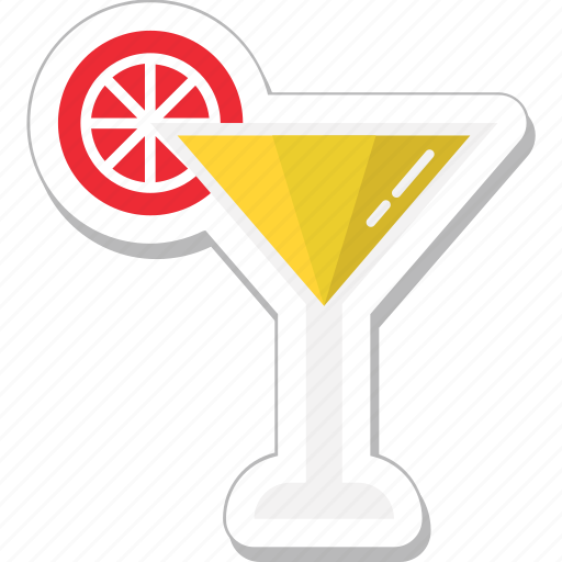 Beverage, drink, glass, juice, lemonade sticker - Download on Iconfinder