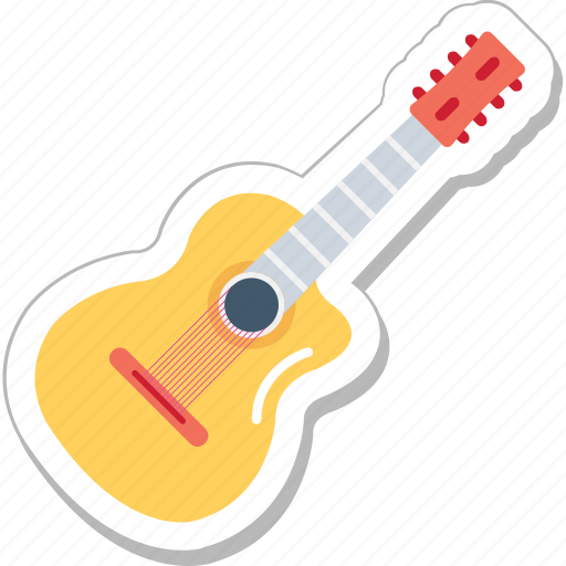 Concert, fiddle, guitar, music, violin sticker - Download on Iconfinder