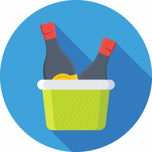 Alcohol, champagne, wine, wine bottle, wine bucket icon - Download on Iconfinder