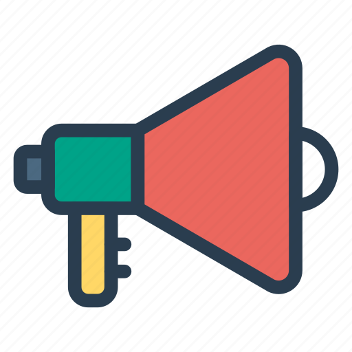 Announcement, loud, megaphone, speaker icon - Download on Iconfinder