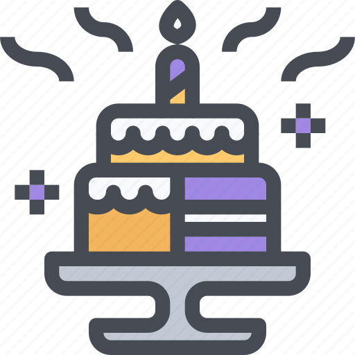 Bakery, birthday, cake, celebration, cupcake, dessert, party icon - Download on Iconfinder