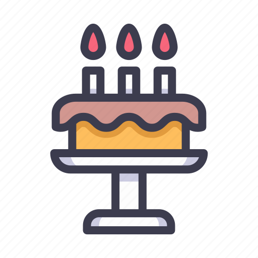 Party, celebration, festival, event, birthday, cake icon - Download on Iconfinder