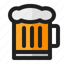 alcohol, bar, beer, drink, glass, lager, mug