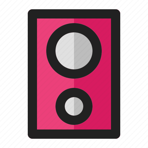 Melody, music, notes, party, pink, song, sound icon - Download on Iconfinder