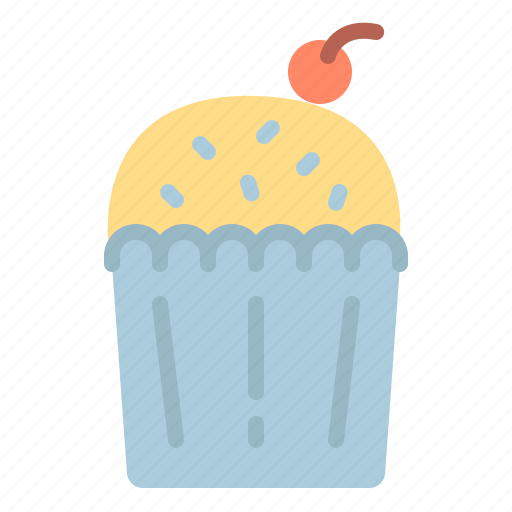 Celebration, cup cake, disco, party icon - Download on Iconfinder