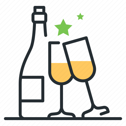 Alcohol, celebration, champagne, party icon - Download on Iconfinder