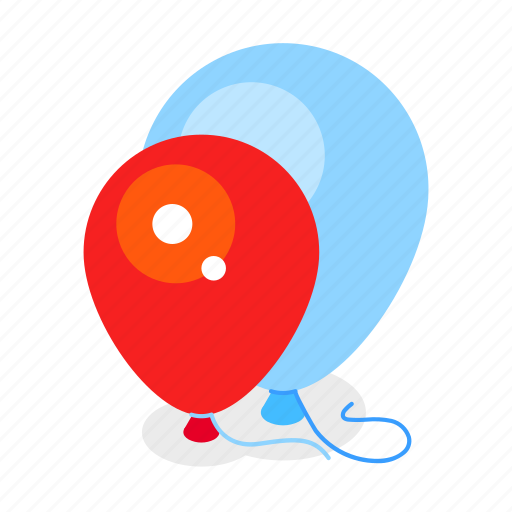 Balloons, party, birthday, decoration icon - Download on Iconfinder