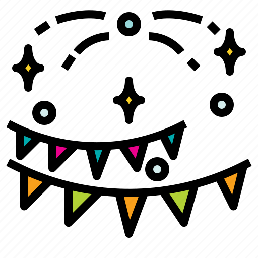 Confetti, newyears, party icon - Download on Iconfinder