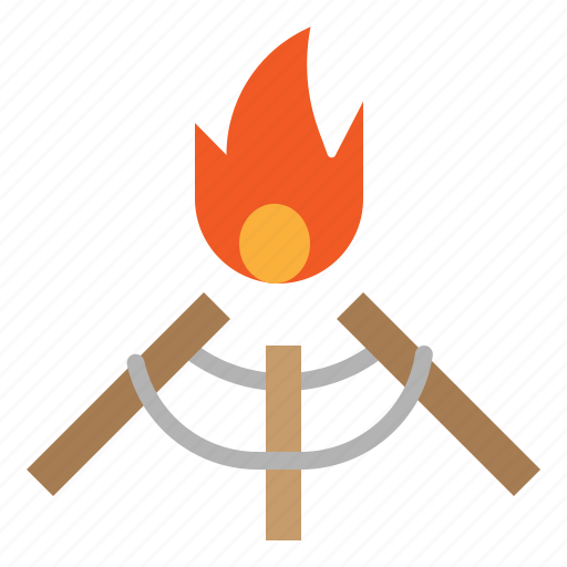 Camfire, fire, holiday, outdoor, tourism, travel, vacation icon - Download on Iconfinder