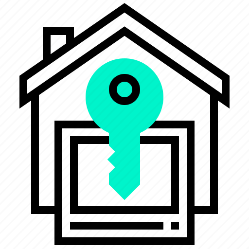 Home, house, key, property, rental, security icon - Download on Iconfinder