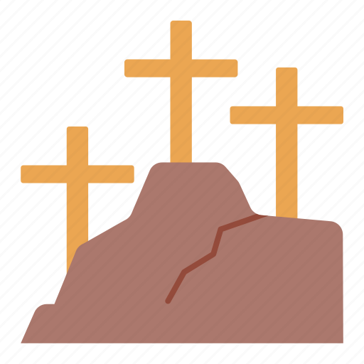 Golgotha, hill, passover, christ, jesus, crucifixion, messiah icon - Download on Iconfinder