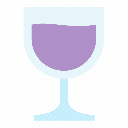 Wine, crucifixion, drink, cup, goblet, wine glass, purple icon - Download on Iconfinder