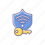 protected wifi, internet safety, private network, wireless connection 