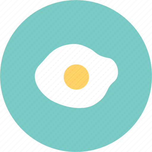 Breakfast, dish, egg, fried gtt, lunch, plate icon - Download on Iconfinder