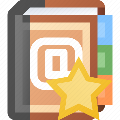 Addresses, book, favorite, star icon - Download on Iconfinder
