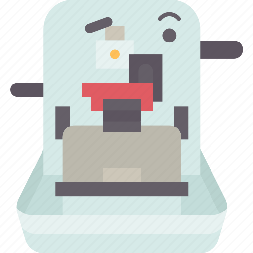 Rotary, microtome, slices, cutting, specimens icon - Download on Iconfinder
