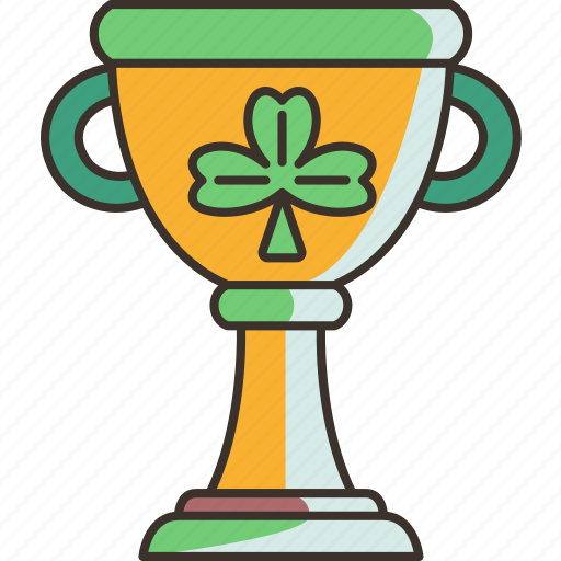 Goblet, cup, shamrock, trophy, celebration icon - Download on Iconfinder