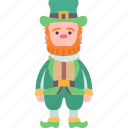 leprechaun, gnome, celtic, mascot, traditional