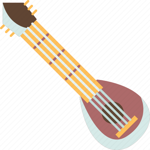 Mandolin, musical, instrument, string, traditional icon - Download on Iconfinder