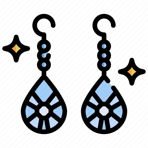 Earring, jewelry, fashion, glamour, sell icon - Download on Iconfinder