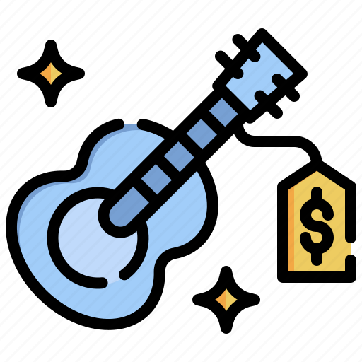 Guitar, sell, musical, instrument, music, multimedia icon - Download on Iconfinder