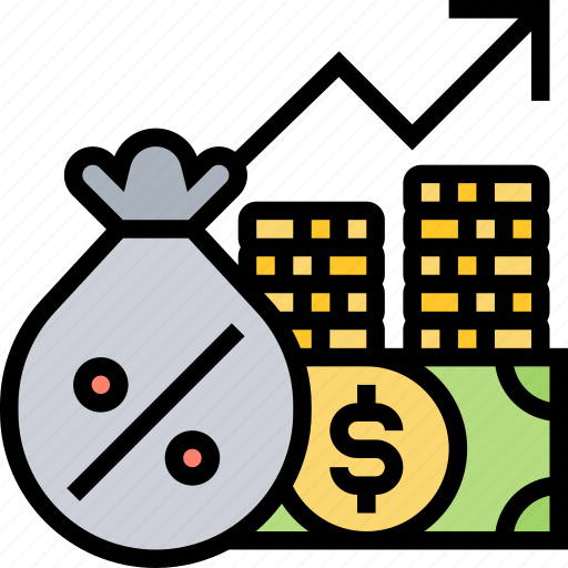 Interest, investment, saving, financial, profit icon - Download on Iconfinder