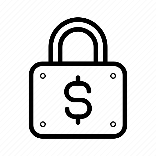 Payment, money lock, money, secure, lock, security icon - Download on Iconfinder