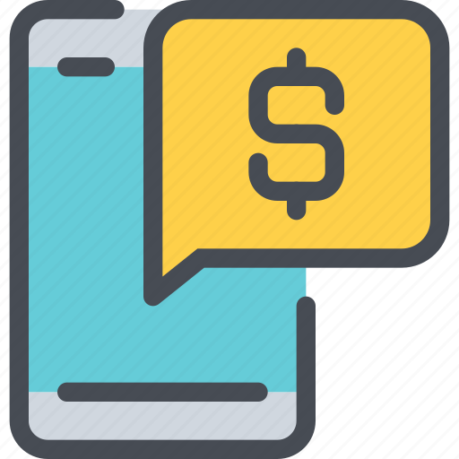 Mobile, money, payment, smartphone icon - Download on Iconfinder