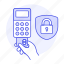 card, credit, debit, hand, payment, protect, reader, secure 