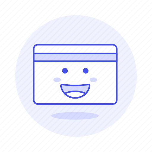 Card, credit, magnetic, payment, smiley, stripe icon - Download on Iconfinder
