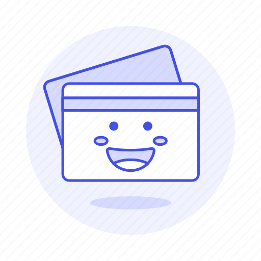 Magnetic, payment, credit, smiley, stripe, card icon - Download on Iconfinder