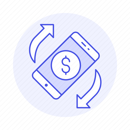 Digital, money, payment, refund, smartphone icon - Download on Iconfinder